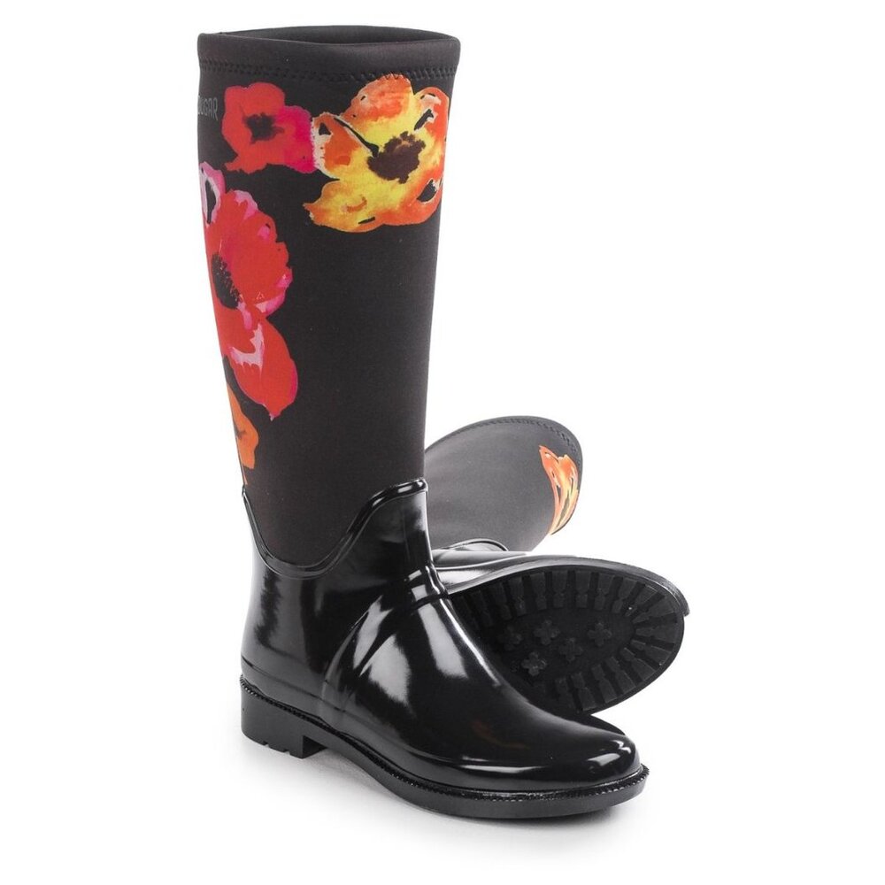 Cougar Talon Floral Tall Rain Boot